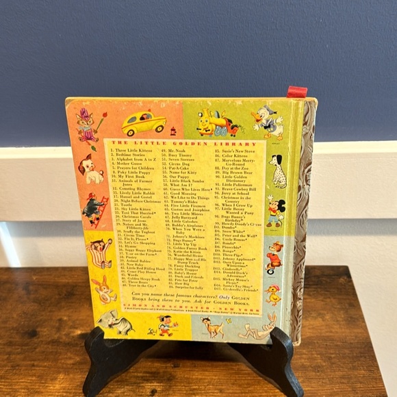 Little Golden Book of Hymns Vintage Kids Children’s Hardcover Jesus loves me - Picture 2 of 4